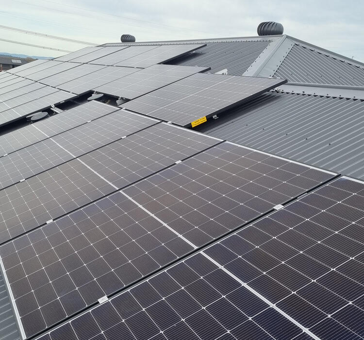 Residential solar installation in Sunbury