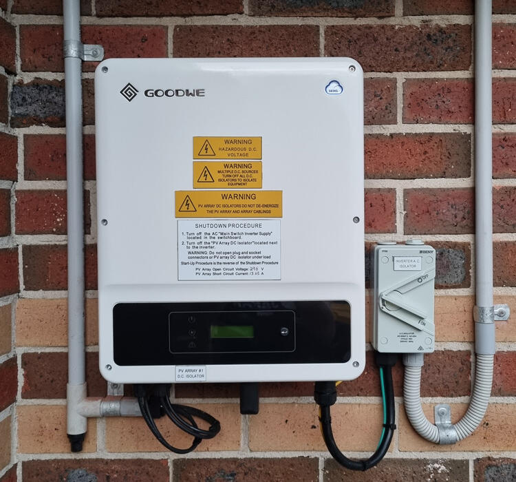 Residential inverter installation in Werribee